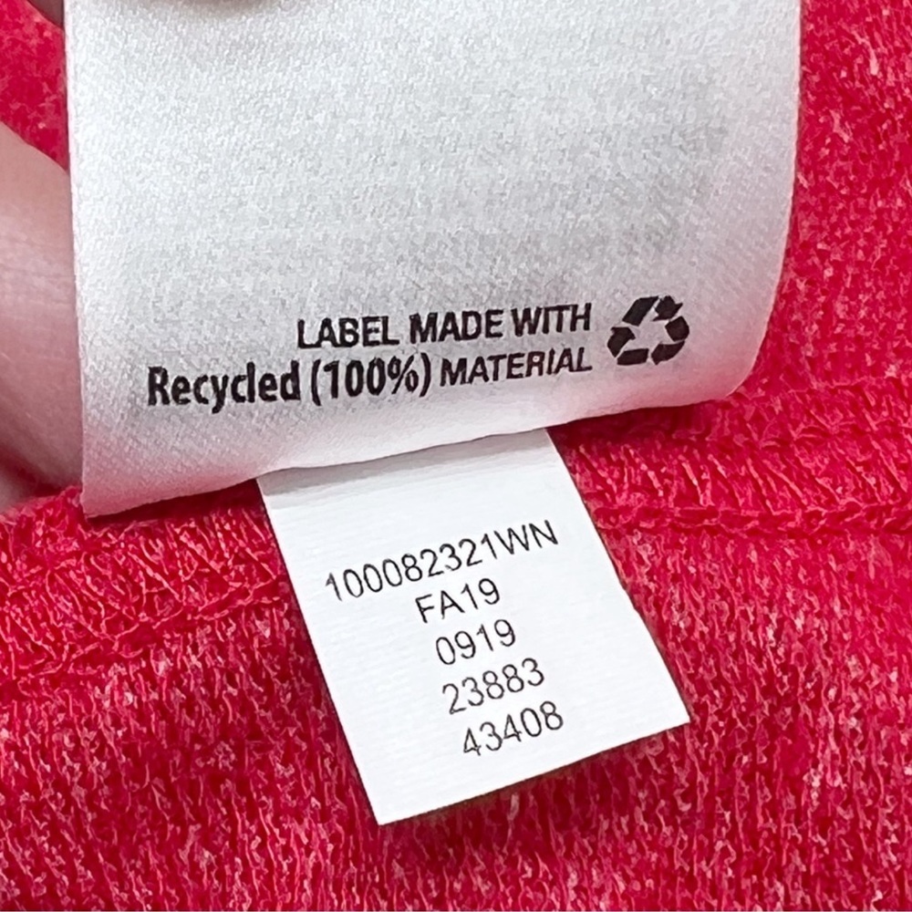 Style & Co Joyful Shine Holiday Sweatshirt Long Sleeve Red Heathered Top… - Picture 8 of 9